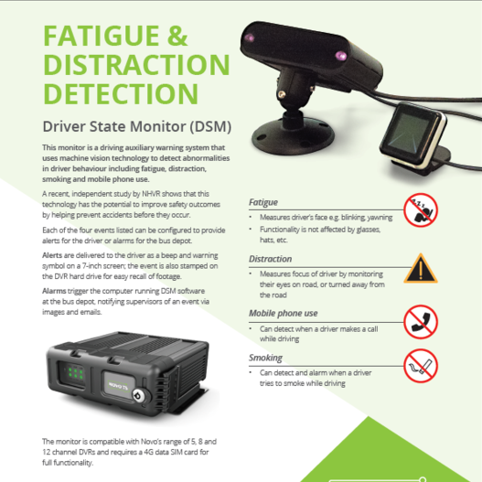 Enhancing bus safety - driver behaviour monitor